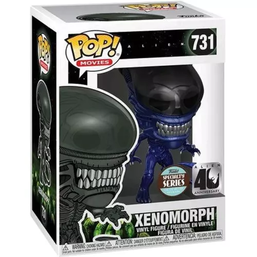 Funko Pop! Xenomorph #731 Blue Metallic Alien Movies Box