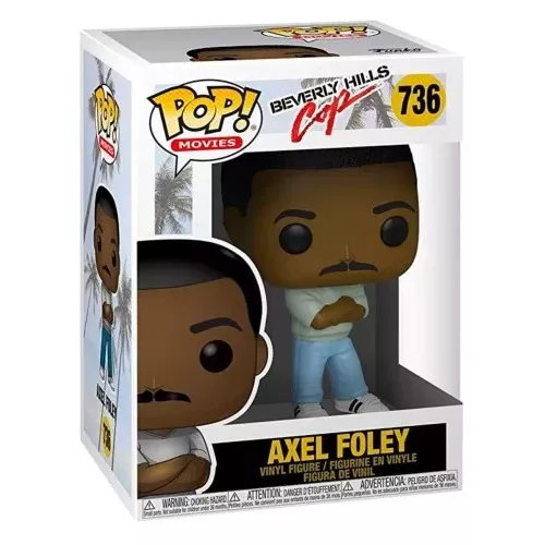 Funko Pop! Axel Foley #736 Beverly Hills Cop Movies Box