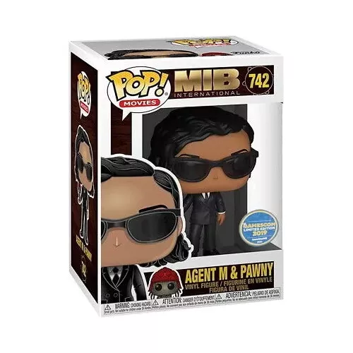 Funko Pop! Agent M & Pawny #742 MIB International Movies Box