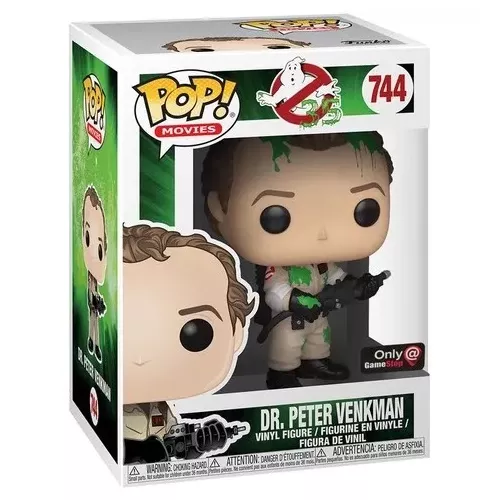 Funko Pop! Dr. Peter Venkman #744 Slimed Ghostbusters 35 Box