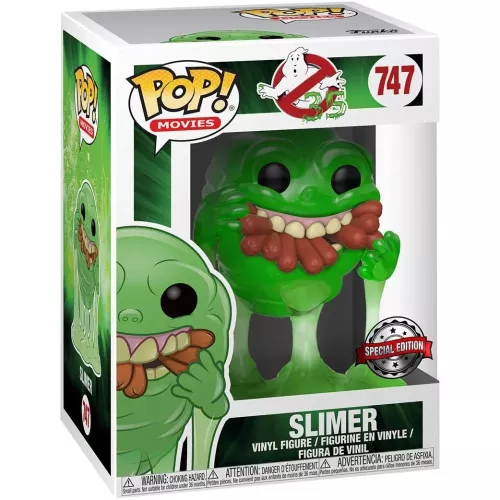 Funko Pop! Slimer #747 Translucent Ghostbusters 35 Box