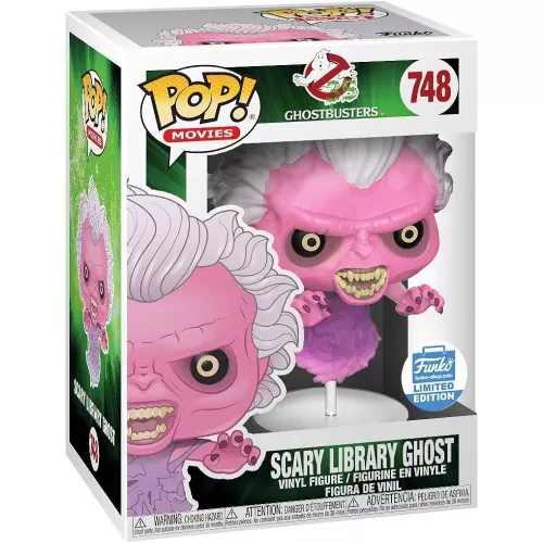 Funko Pop! Scary Library Ghost #748 Translucent Ghostbusters 35 Box