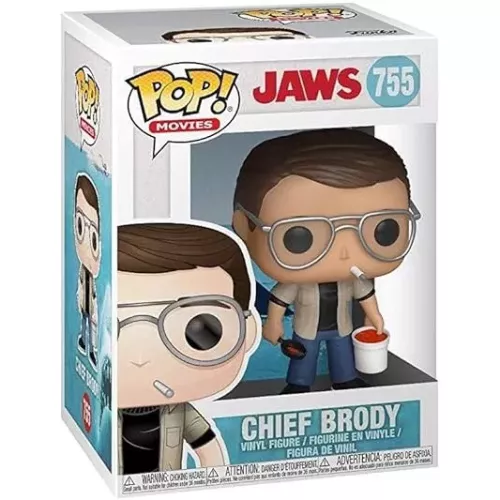 Funko Pop! Chief Brody #755 Jaws Movies Vinyl Figure Box