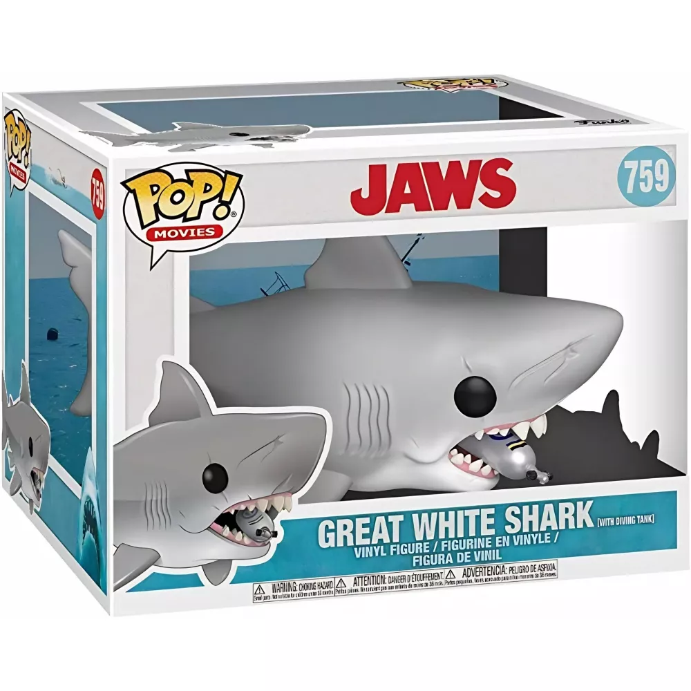 Great White Shark [with Diving Tank] Box