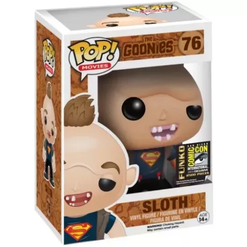 Funko Pop! Sloth #76 Superman The Goonies Movies Vinyl Figure Box