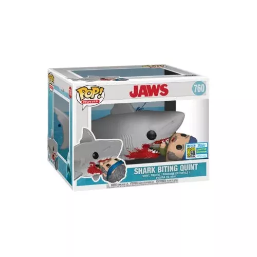 Funko Pop! Shark Biting Quint #760 6 Inch Jaws Movies Box