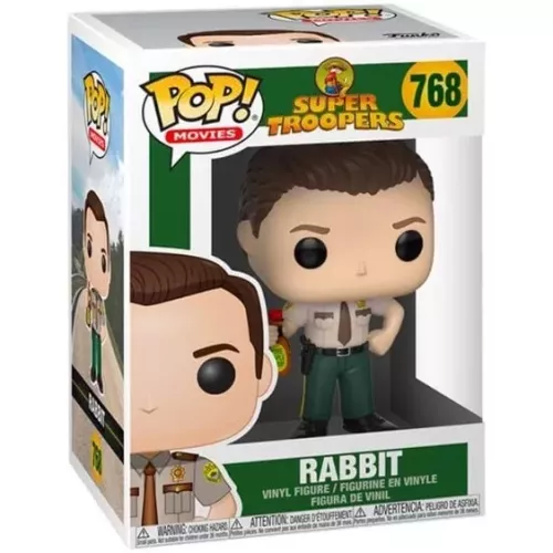 Funko Pop! Rabbit #768 Super Troopers Movies Vinyl Figure Box