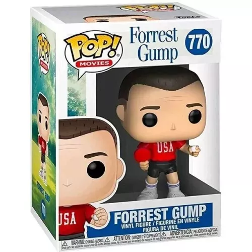 Funko Pop! Forrest Gump #770 Ping Pong Movies Vinyl Figure Box