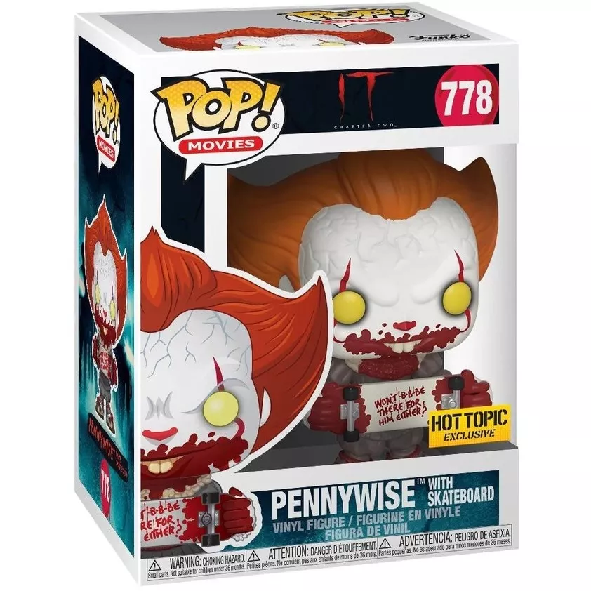 Pennywise with Skateboard Box