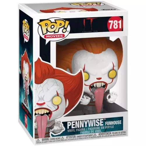 Funko Pop! Pennywise Funhouse #781 It Chaper Two Movies Box