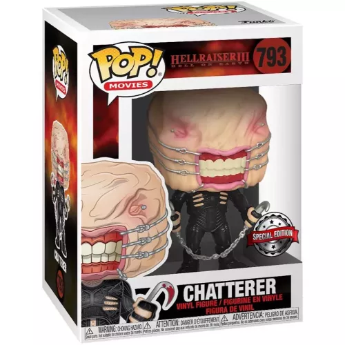Funko Pop! Chatterer #793 Hellraiser III Hell on Earth Box