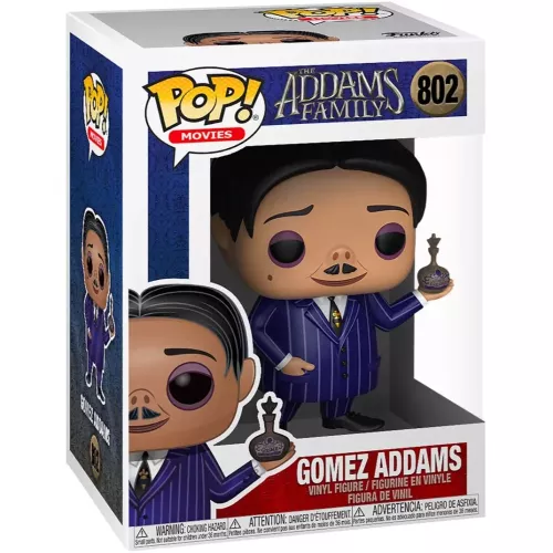 Funko Pop! Gomez Addams #802 The Addams Family Movies Box