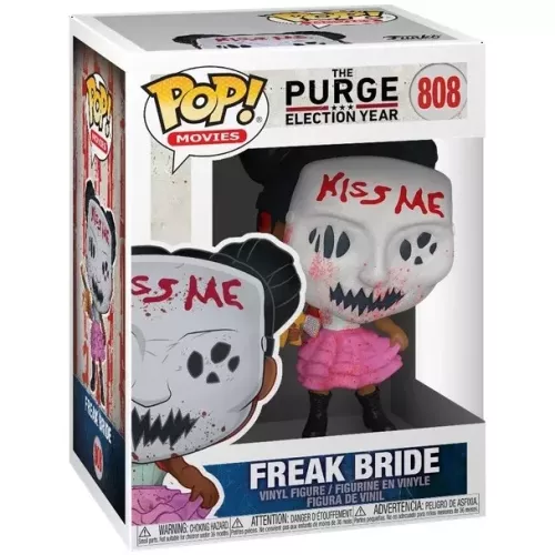Funko Pop! Freak Bride #808 The Purge Election Year Box