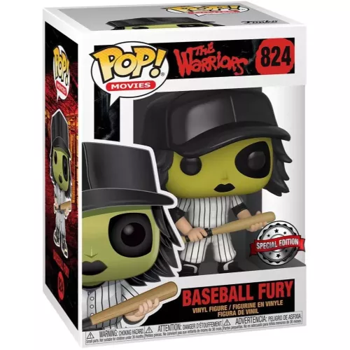 Funko Pop! Baseball Fury #824 Green The Warriors Movies Box