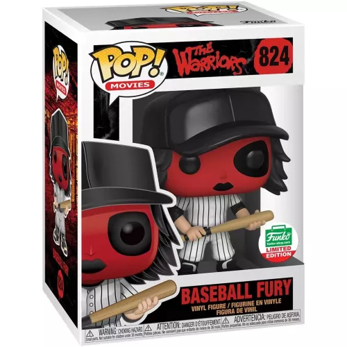 Funko Pop! Baseball Fury #824 Red The Warriors Movies Box