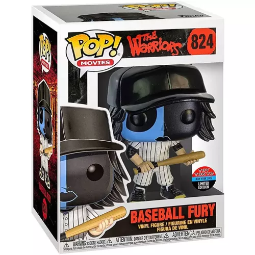 Funko Pop! Baseball Fury #824 The Warriors Movies Vinyl Figure Box