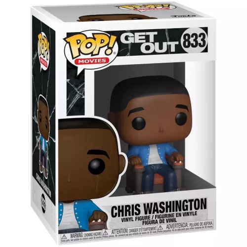 Funko Pop! Chris Washington #833 Get Out Movies Vinyl Figure Box