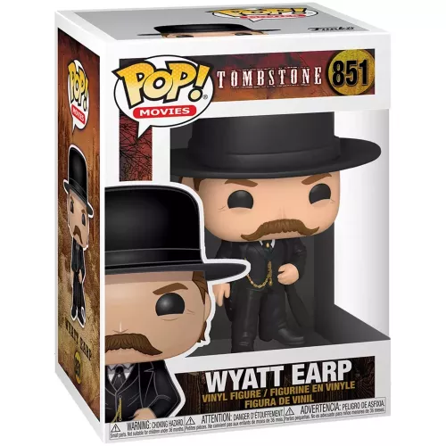 Funko Pop! Wyatt Earp #851 Tombstone Movies Vinyl Figure Box
