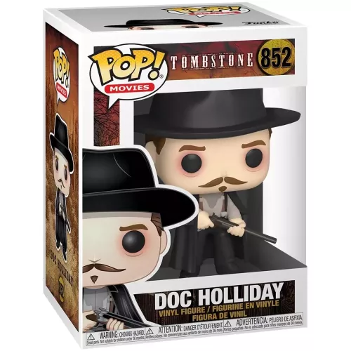 Funko Pop! Doc Holliday #852 Tombstone Movies Vinyl Figure Box