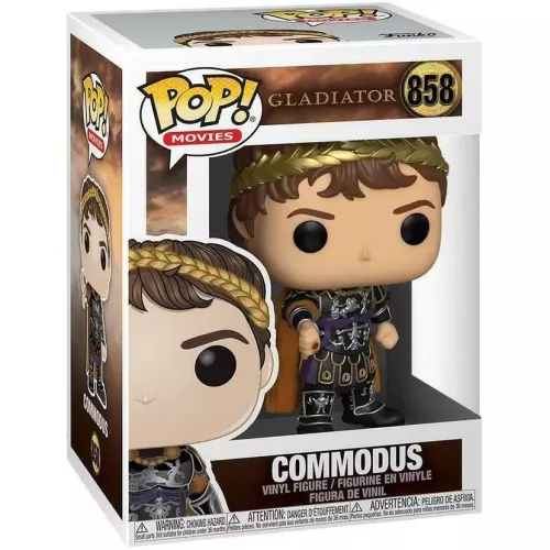 Funko Pop! Commodus #858 Gladiator Movies Vinyl Figure Box