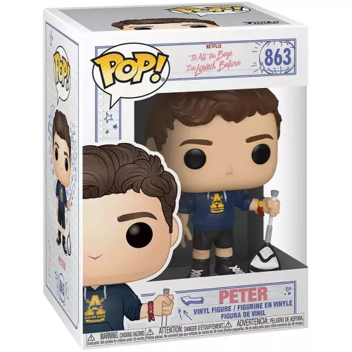 Funko Pop! Peter #863 Netflix To All the Boys I've Loved Before Box