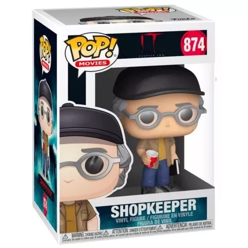 Funko Pop! Shopkeeper #874 It Chaper Two Movies Vinyl Figure Box