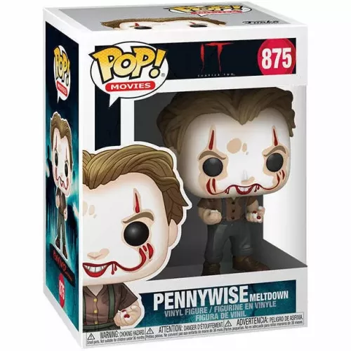 Funko Pop! Pennywise Meltdown #875 It Chaper Two Movies Box