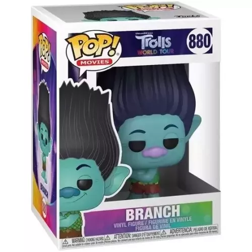 Funko Pop! Branch #880 Dreamworks Trolls World Tour Box