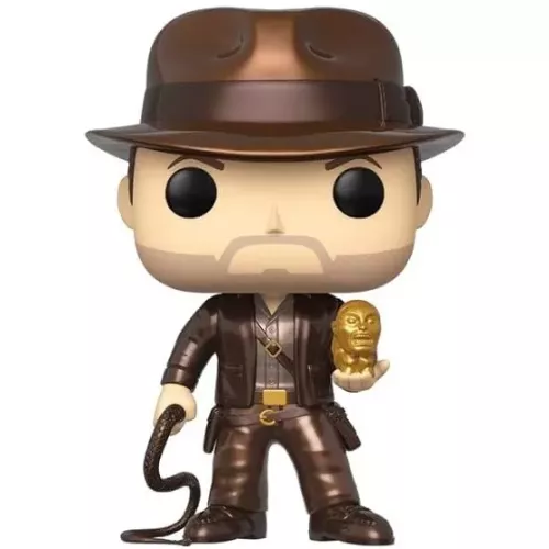 Funko Pop! Indiana Jones #885 10 Inch Metallic Indiana Jones Adventure