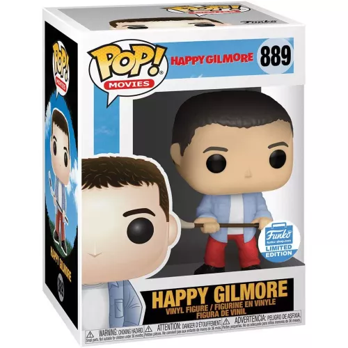 Funko Pop! Happy Gilmore #889 with Hockey Stick Movies Box
