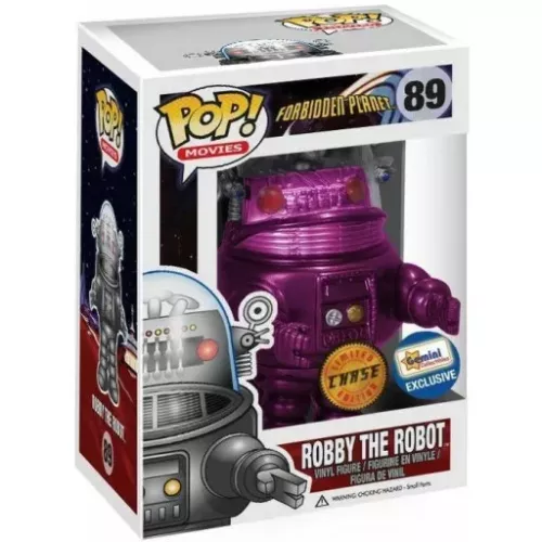 Funko Pop! Robby the Robot #89 Purple Chase Metallic Box