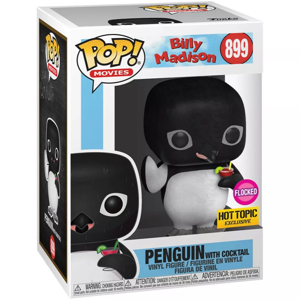 Penguin with Cocktail Box