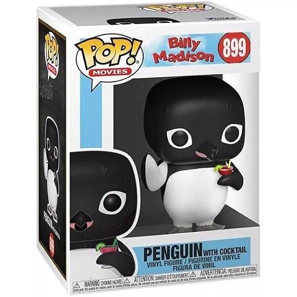 Penguin with Cocktail Box