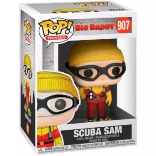 Funko Pop! Scuba Sam #907 Big Daddy Movies Vinyl Figure Box