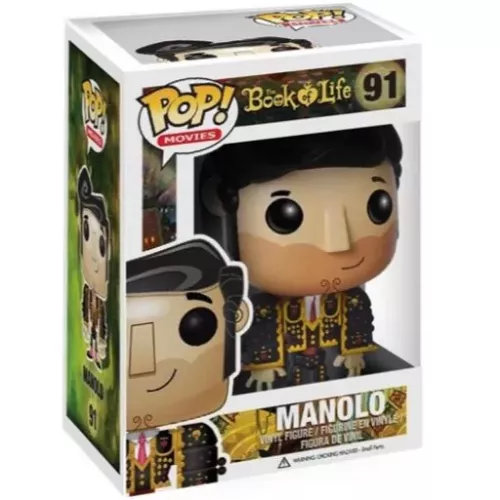 Funko Pop! Manolo #91 The Book of Life Movies Vinyl Figure Box