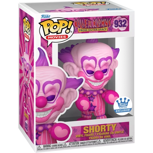 Funko Pop! Shorty #932 Valentine Killer Klowns from Outer Space Box