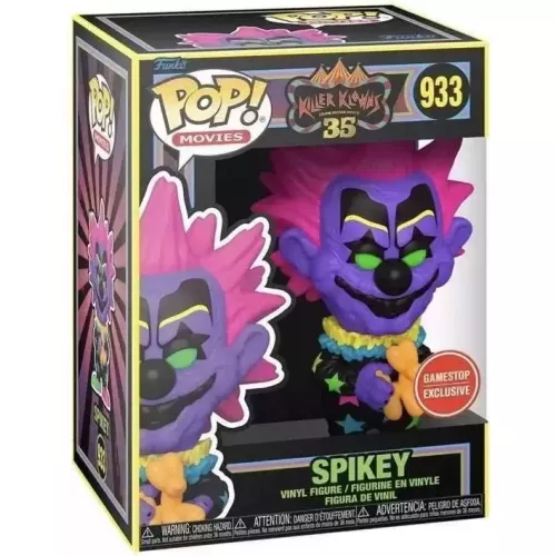 Funko Pop! Spikey #933 Blacklight Killer Klowns from Outer Space Box