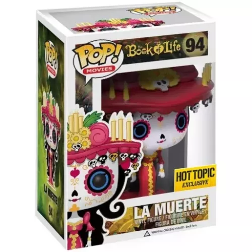 Funko Pop! La Muerte #94 Glows in the Dark The Book of Life Box