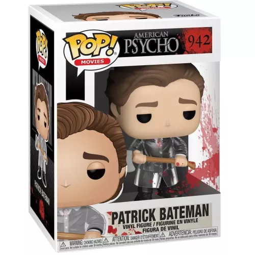 Funko Pop! Patrick Bateman #942 with Axe American Psycho Box