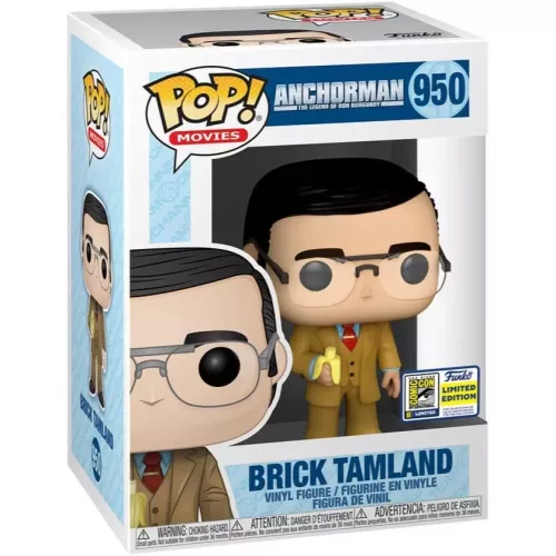 Funko Pop! Brick Tamland #950 Anchorman The Legend of Ron Burgundy Box