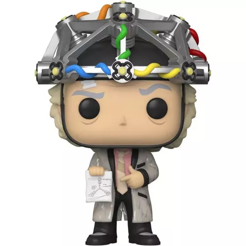 Funko Pop! Doc with Helmet #959 Glows in the Dark Back to the Future