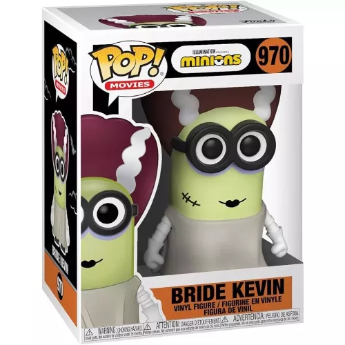 Funko Pop! Bride Kevin #970 Illumination Presents Minions Box