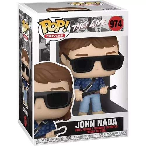 Funko Pop! John Nada #974 They Live Movies Vinyl Figure Box