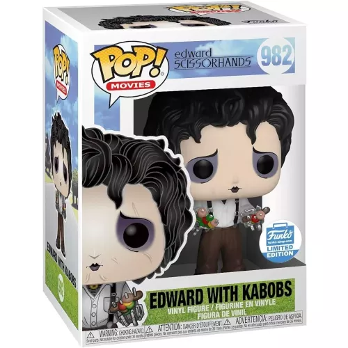 Funko Pop! Edward with Kabobs #982 Edward Scissorhands Box