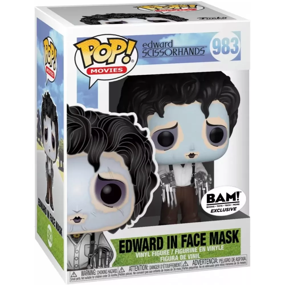 Edward in Face Mask Box