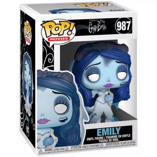 Funko Pop! Emily #987 Tim Burton's Corpse Bride Movies Box