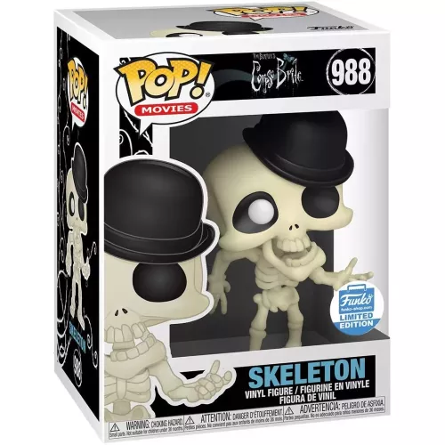 Funko Pop! Skeleton #988 Tim Burton's Corpse Bride Box