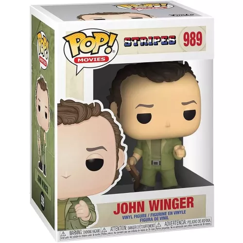 Funko Pop! John Winger #989 Stripes Movies Vinyl Figure Box