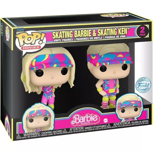 Funko Pop! Skating Ken 2 Pack Barbie the Movie Movies Box