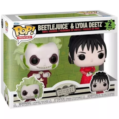 Funko Pop! Beetlejuice 2 Pack Beetlejuice Beetlejuice Box